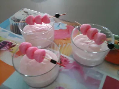 Mousse chantilly aux fraises tagada