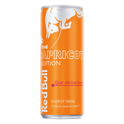 Red bull édition abricot-fraise