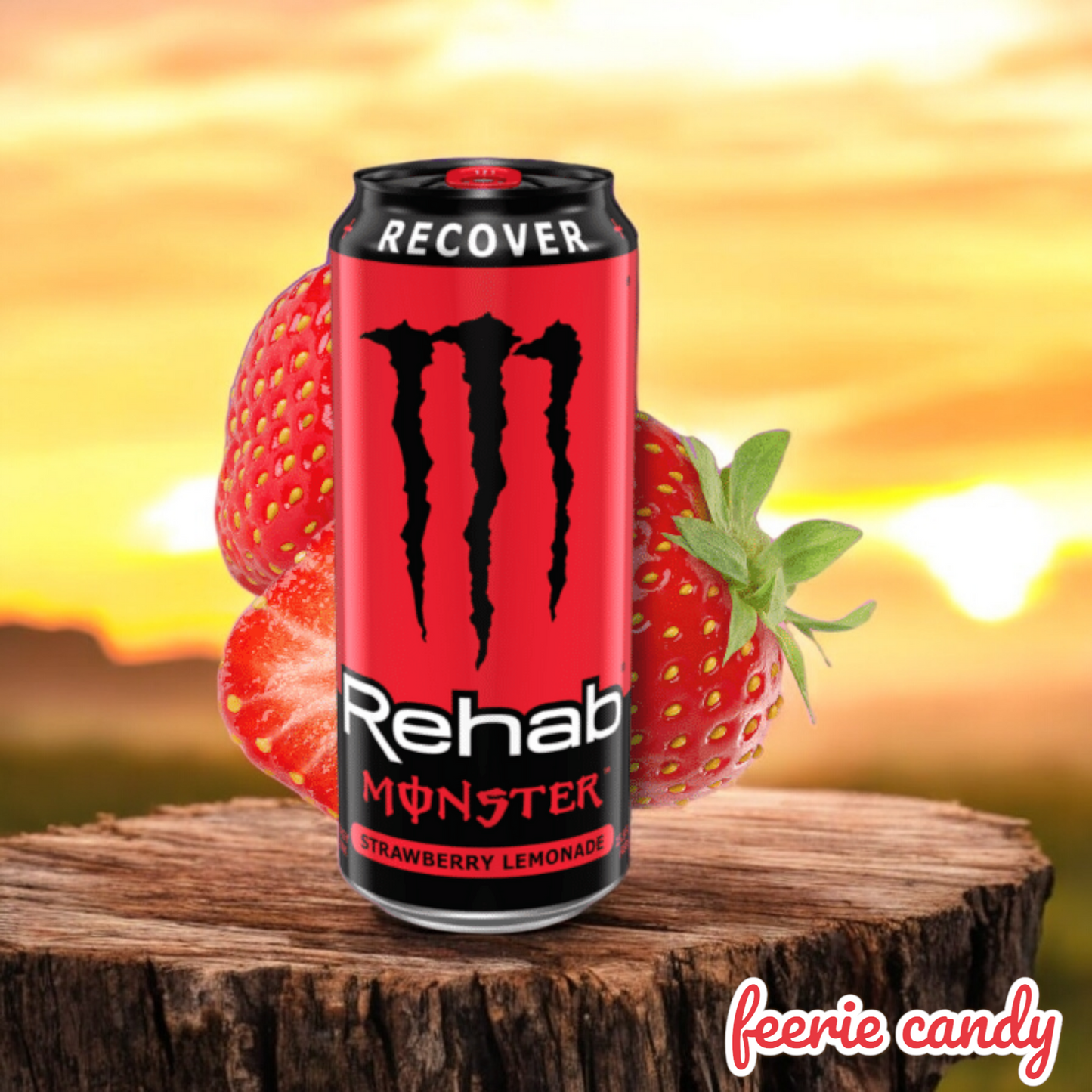 Monster Energy Rehab Strawberry Lemonade (Canada)