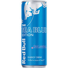 Red Bull édition Sea Blue  goût Juneberry